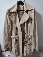 Giacca Donna ZARA Impermeabile Con Cinta