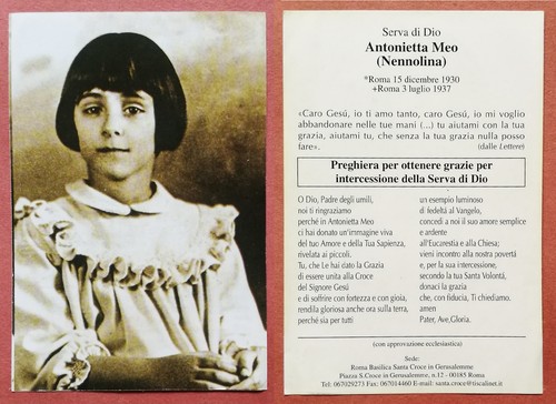 Santino holy card serva - holy, card: