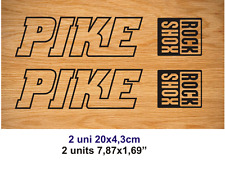 Sticker Vinilo Decal Vinyl Aufkleber Adesivi Autocollant Bike Rock Shox Pike