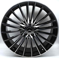 4 cerchi lega nuovi mercedes benz glc amg r20 nero diamantato lt004964