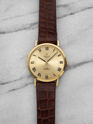Vintage 1976 rolex - cellini, 18k