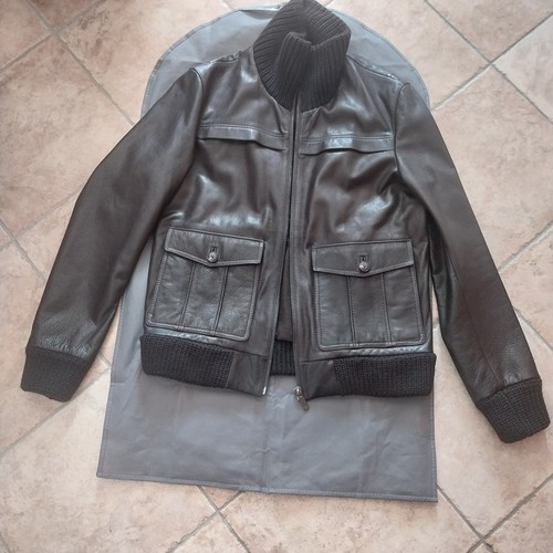 Giacca pelle originale hugo - pelle,