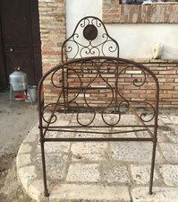 Antico letto completo una