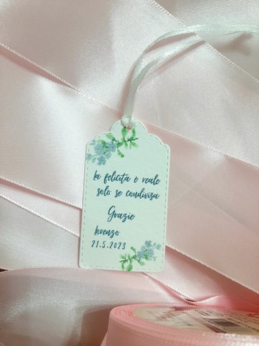 Tag segnaposto comunione - tag,