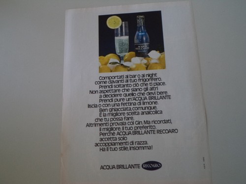 Advertising pubblicità 1972 - pubblicità,