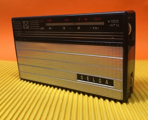 Radio epoca portatile selga - radio,