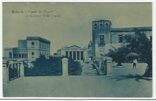 AGRIGENTO (037) - SCIACCA Piazza del Popolo e Moderno Hotel Fazello - Fp/Vg 1936