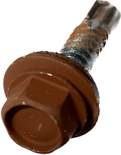 Kit fissaggio lastra tegola - Pz 20 Per Fissaggio Lamiere ROSSO COPPO