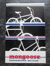 MONGOOSE BMX CATALOG OLD