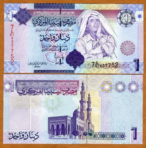 Libia dinaro nd - libia,, 1