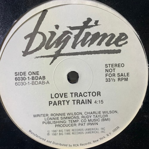 Love tractor party - tractor, train