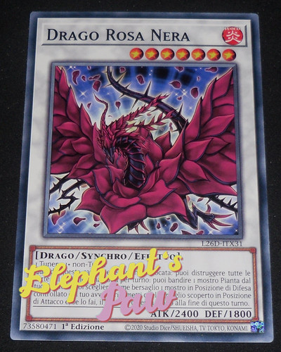 Yugioh drago rosa nera - drago,