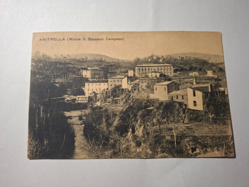 Cartolina anitrella monte san - cartolina,