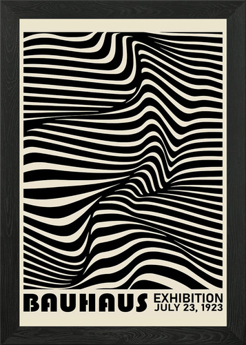 Poster mostra bauhaus 23 - bauhaus,,