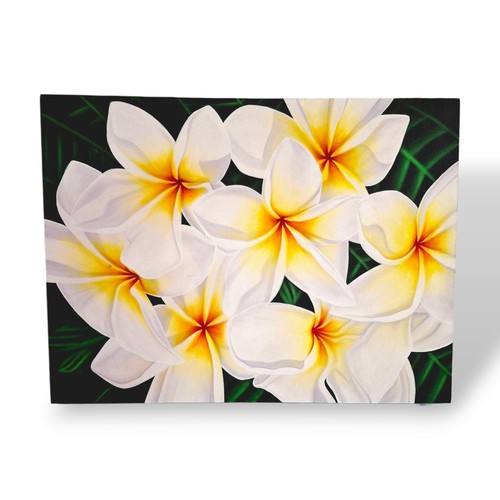 Quadro etnico dipinto fiori - , di