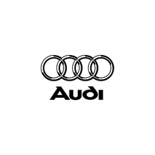 Audi - Adesivo PreSpaziato - Black - 10cm