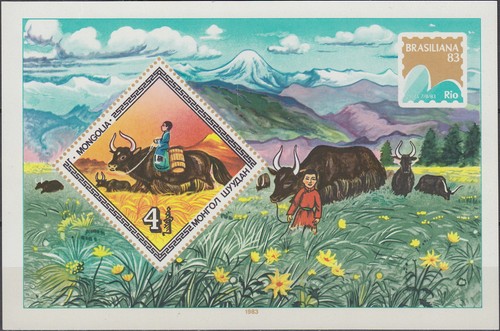 Mongolia brasiliana 83 - brasiliana, '83