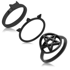 Acciaio Inox Donna Anello