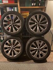 4 CERCHI IN LEGA PER OPEL Mokka X 215/55R18 con gomme Continental estive