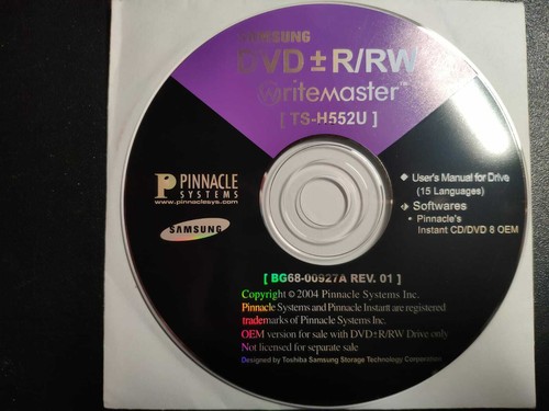 Samsung dvd r rw - dvd+/-, r/rw