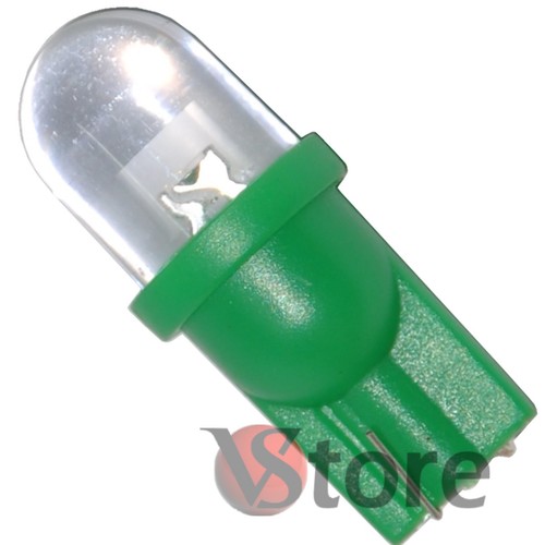 Led t10 verde lampade - t10,