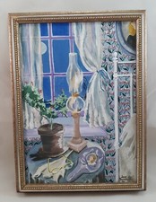 Bedside Oil Lamp Still Life