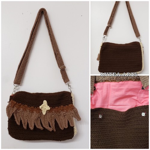 Borsa mano marrone - a,