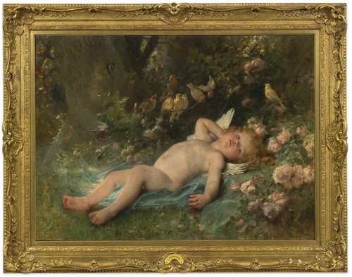 Dipinto olio classico - a,