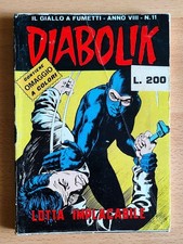 DIABOLIK N°11 ANNO VIII 1969