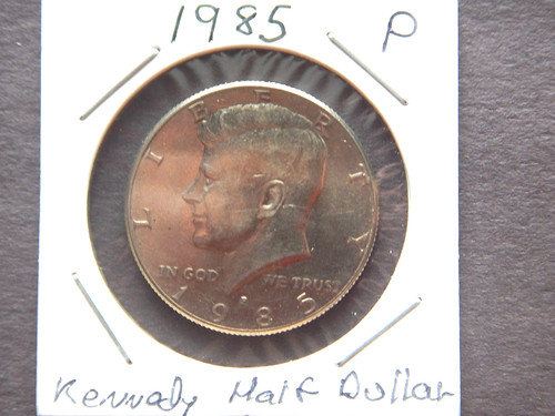 Mezzo dollaro kennedy 1985 - dollaro, (p)