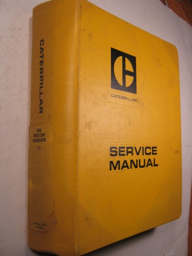 Caterpillar 14g 96u manuale - caterpillar,