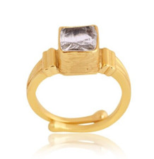 Anello regolabile cristallo