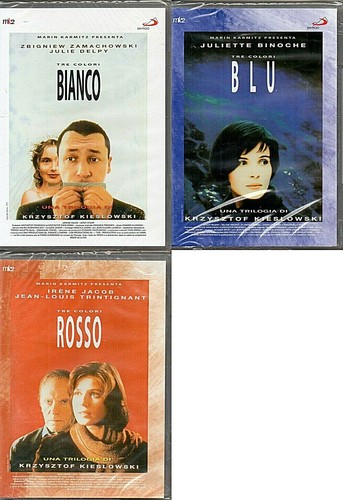 Tre colori film bianco - tre, :