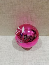 PALLINA GLITTER FUCSIA albero