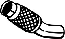 184 CV FLESSIBILE MARMITTA PER