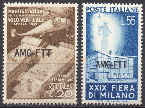 Trieste zona amg - 1951,