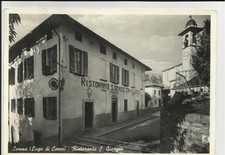 LEMNA FRAZ DI FAGGETO LARIO RISTORANTE SAN GIORGIO SPED