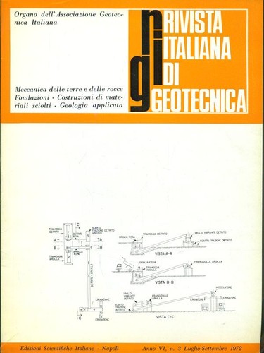 Rivista italiana geotecnica - rivista,
