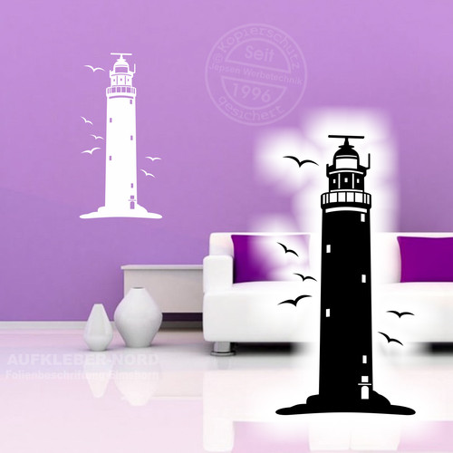 Adesivo parete leuchtturm - adesivo, da