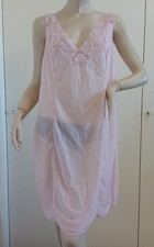 VINTAGE SOTTOVESTE NYLON ROSA