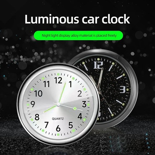 Luminous clock auto car - auto,
