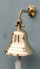 Campanello in ottone lucido