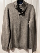 GAP Brown Mock Neck Lambswool