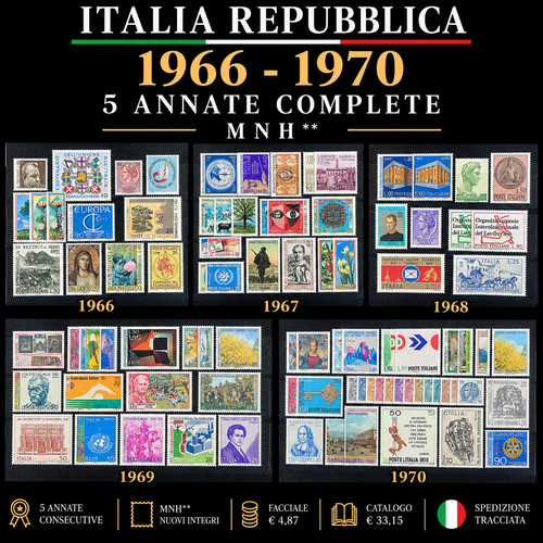 Italia repubblica 1966 - italia,