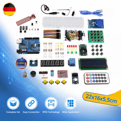 Starter kit per arduino uno - arduino, r3
