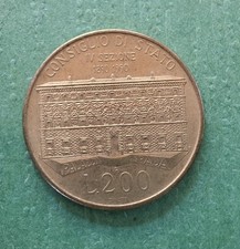 200 LIRE 1990 - CONSIGLIO DI