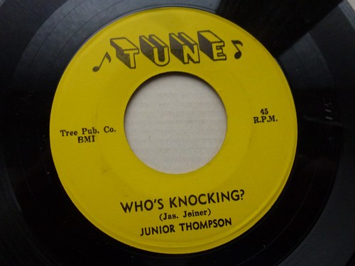 Junior thompson who - thompson, 'who's