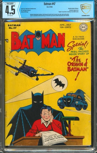 Batman cbcs 5 - batman, pagine
