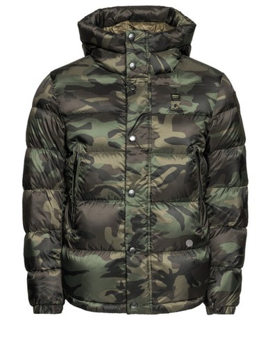 Piumino blauer mimetico - piumino,
