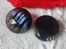 Duo Bottoni Antichi IN Vetro